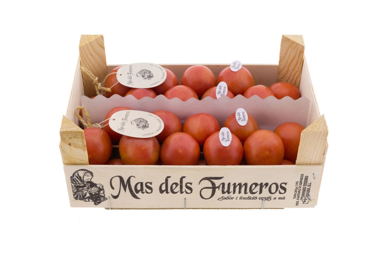 Tomate de colgar (pitufos en ristra) de Mas dels Fumeros