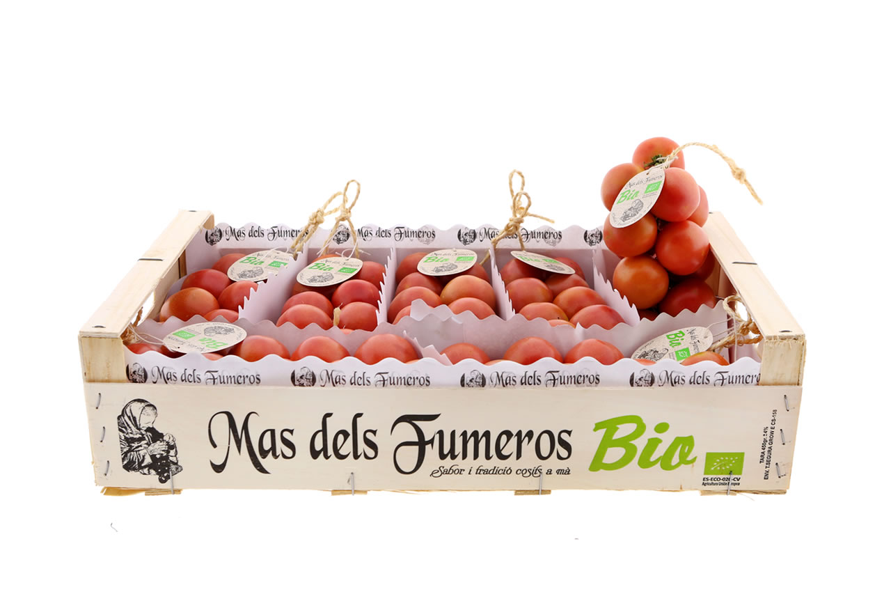 Tomate de colgar BIO (ristra) de Mas dels Fumeros