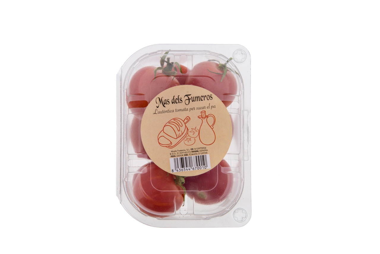 Tomate suspendue (Barquette 250 gr.) de Mas dels Fumeros